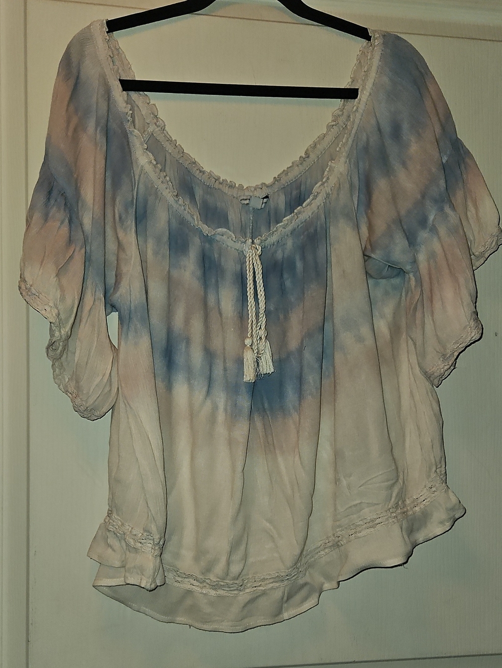 Bohemiam Soft Gauze Flowy Shirt